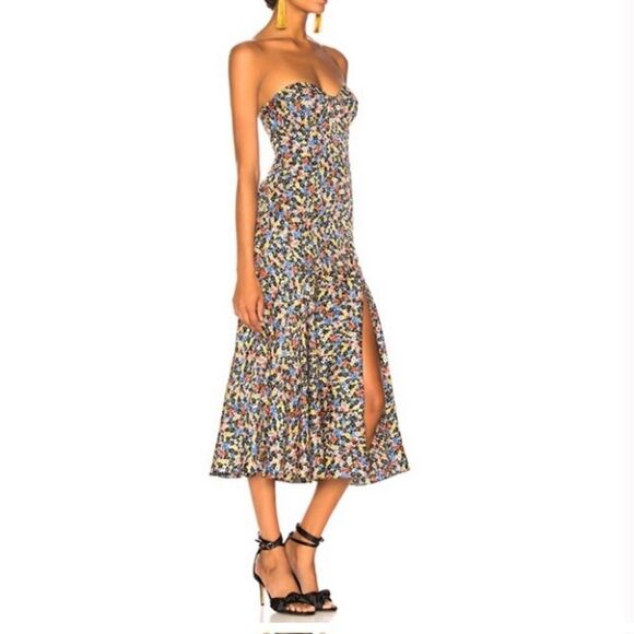 Veronica Beard Annika Midi Dress - Picture 1 of 12